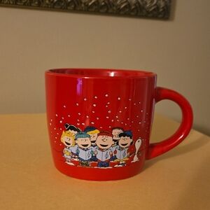 Peanuts Christmas Caroling Character Mug